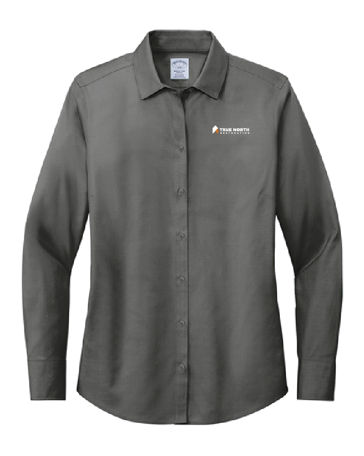 True North Women’s Wrinkle-Free Stretch Pinpoint Shirt