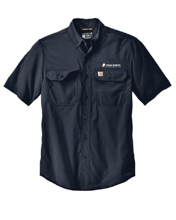 True North Men's Force Solid Short Sleeve Shirt