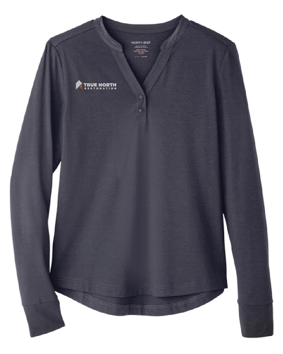 True North Women's JAQ Snap-Up Stretch Performance Pullover