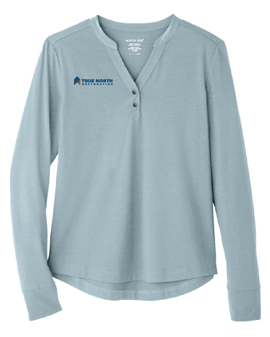True North Women's JAQ Snap-Up Stretch Performance Pullover