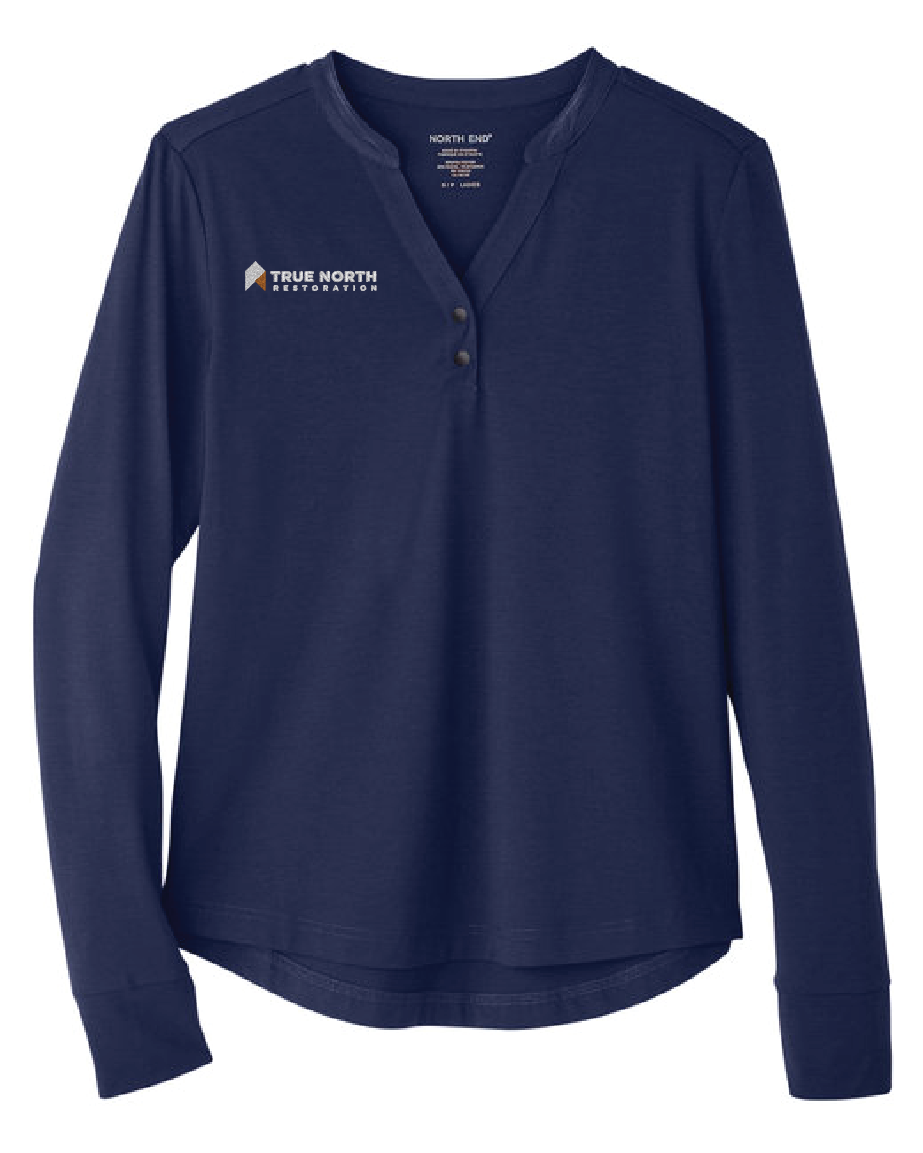 True North Women's JAQ Snap-Up Stretch Performance Pullover