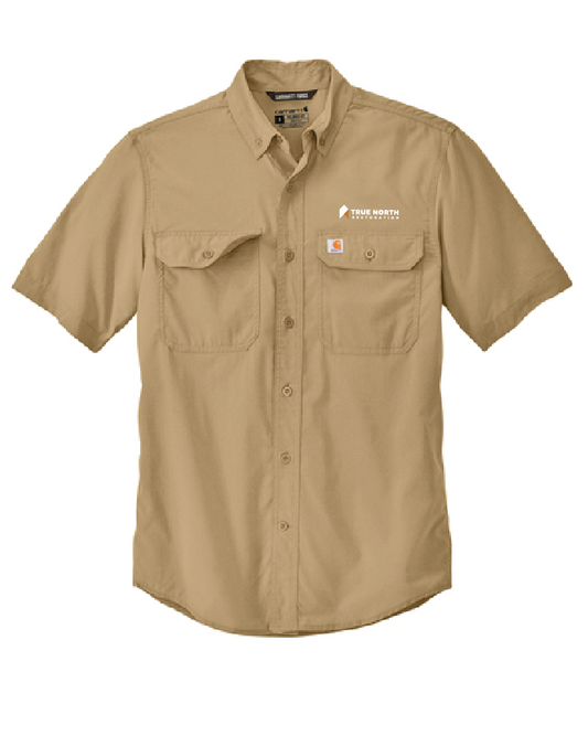 True North Men's Force Solid Short Sleeve Shirt