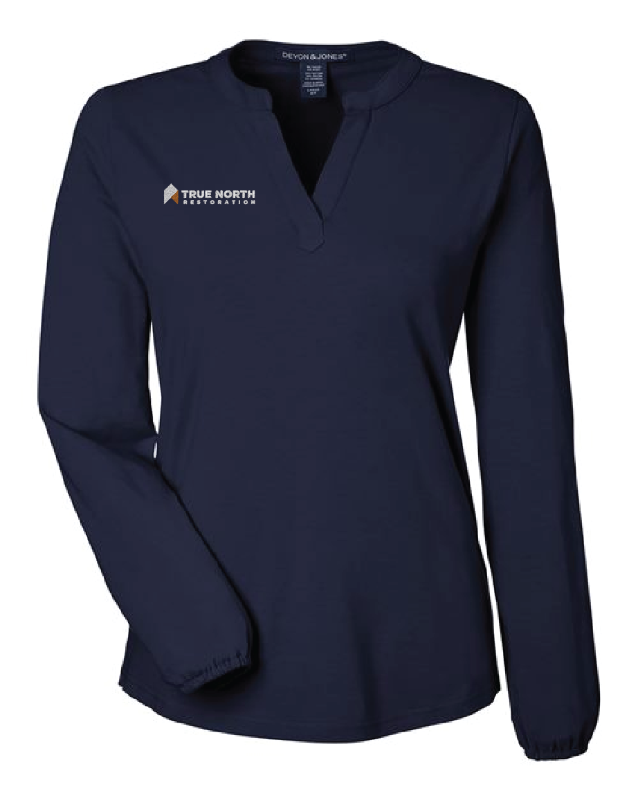True North Women's Raleigh Half-Placket Knit Top