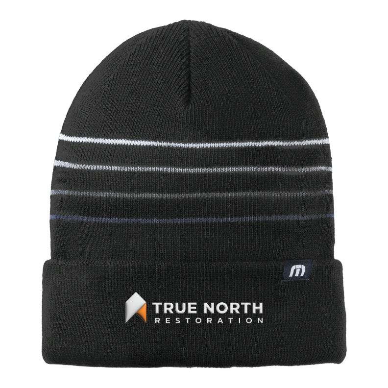 True North Striped Cuffed Beanie